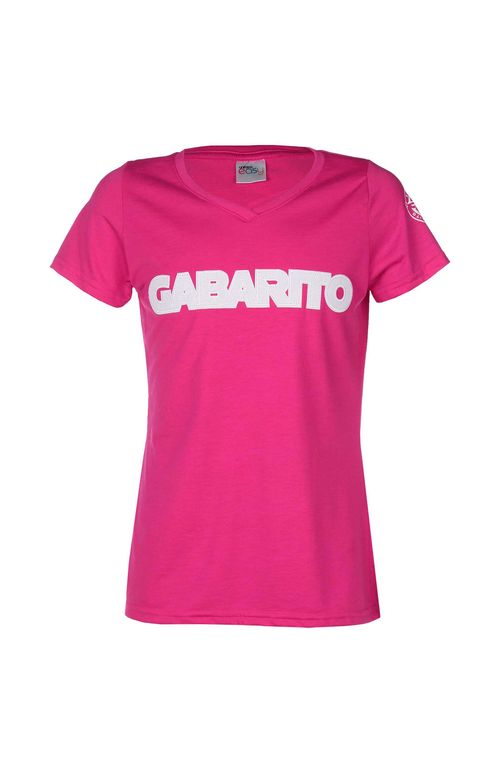 Camiseta Gabarito Baby Look Termocolante Fund II e Médio Pink