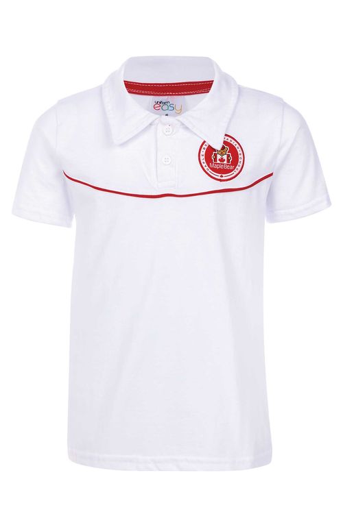 Polo Uniforme Maple Bear Infantil Algodão