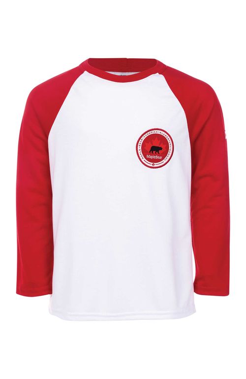Camiseta Manga Longa Uniforme Maple Bear Fundamental I e II