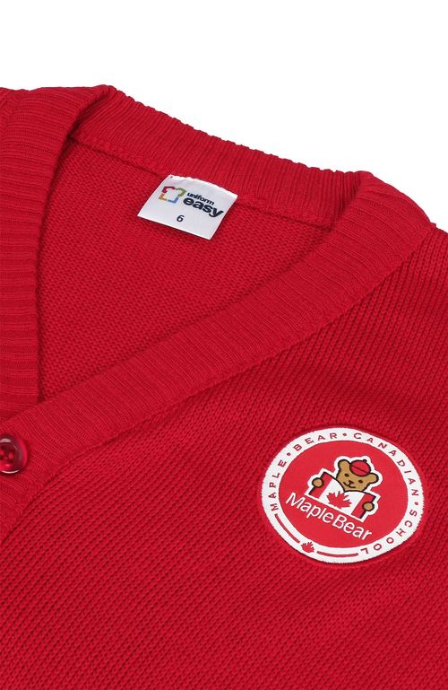 Cardigan Uniforme Maple Bear Infantil